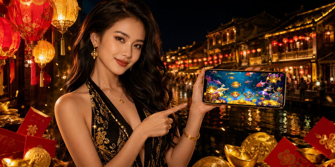 Không khí Hội An với chủ đề bắn cá và tiền thưởng theo mùa